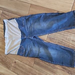 Wuhoupro maternity capris size large  0102